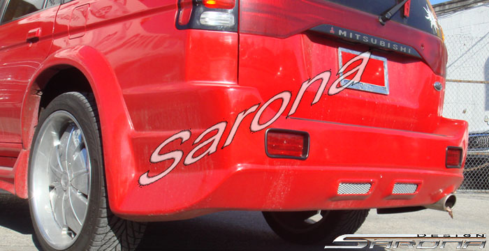 Custom Mitsubishi Montero Sport  SUV/SAV/Crossover Rear Bumper (2000 - 2003) - $490.00 (Part #MS-006-RB)